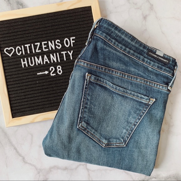 Citizens Of Humanity Denim - Citizens of Humanity Racer low rise skinny jeans